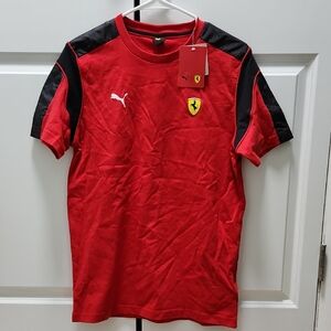 NWT Ferrari Puma Red Shirt Size Small